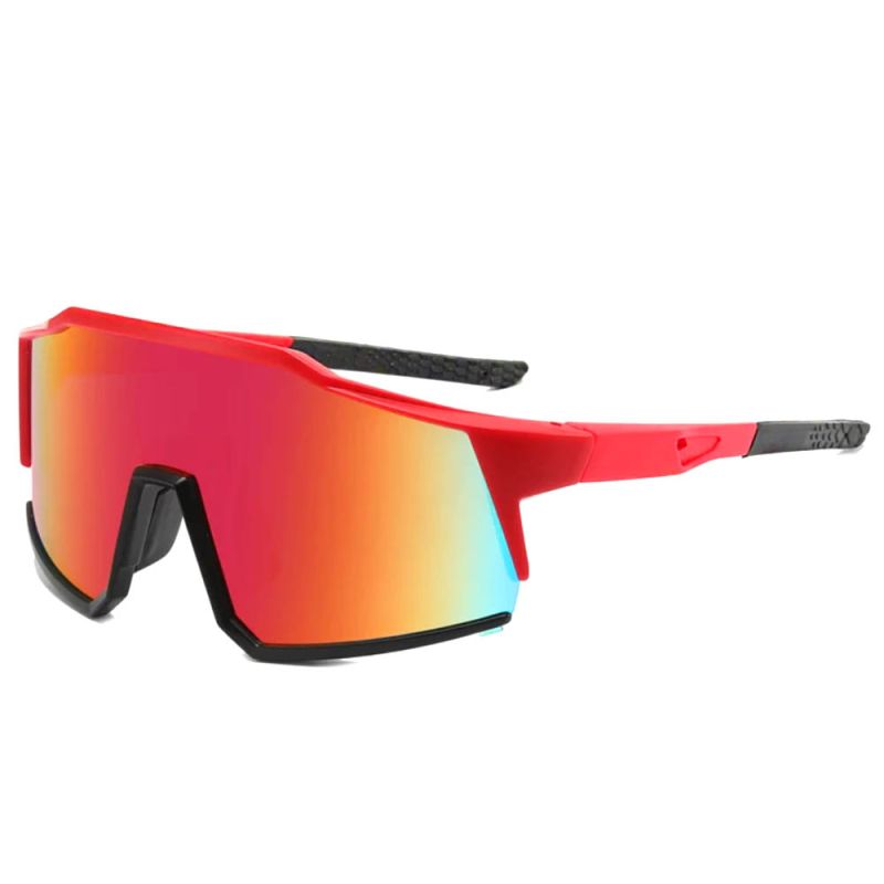 VeyRey športové okuliare Cinder červená/oranžová skla