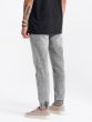 Ombre Clothing Pánske džínsové nohavice Valmaer svetlo šedá