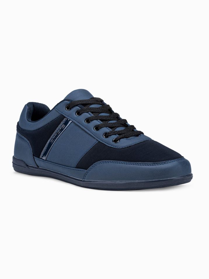 Ombre Clothing Men's casual sneakers T338 - navy