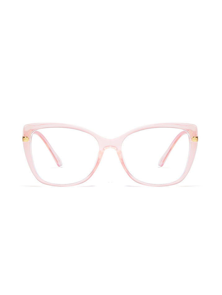 VeyRey Dámske okuliare blokujúce modré svetlo Essynwen Cat-Eye Ružová
