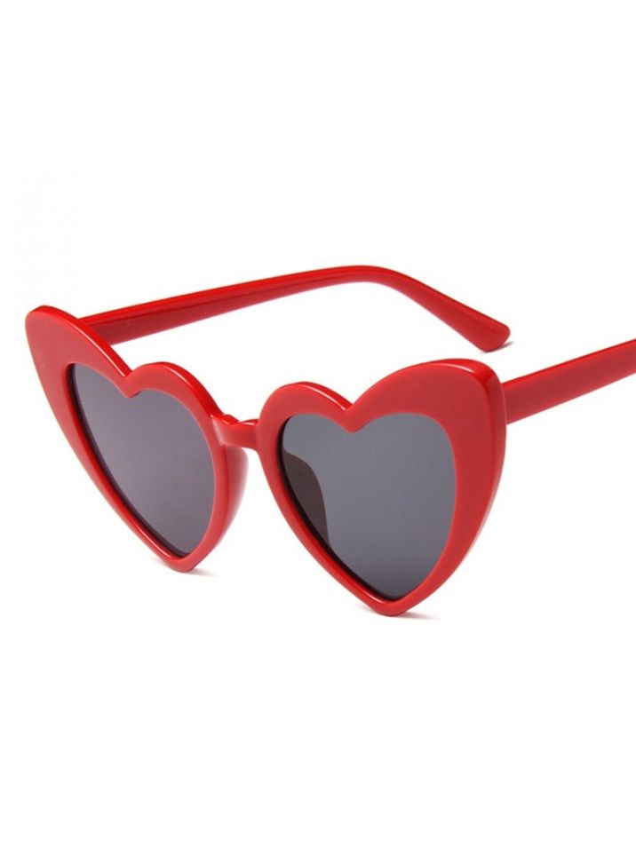 Sunblock Dámske slnečné okuliare Boupiet Cat-Eye Čierna sklíčka červená