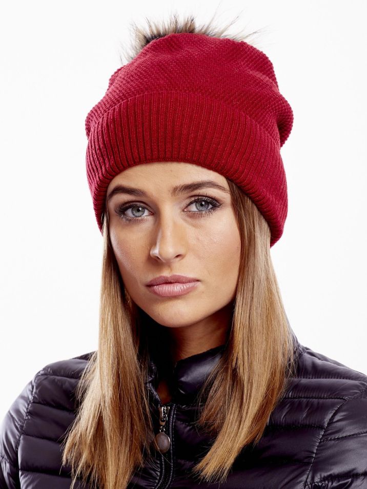 Wool Fashion Dámska čiapka Elimour červená