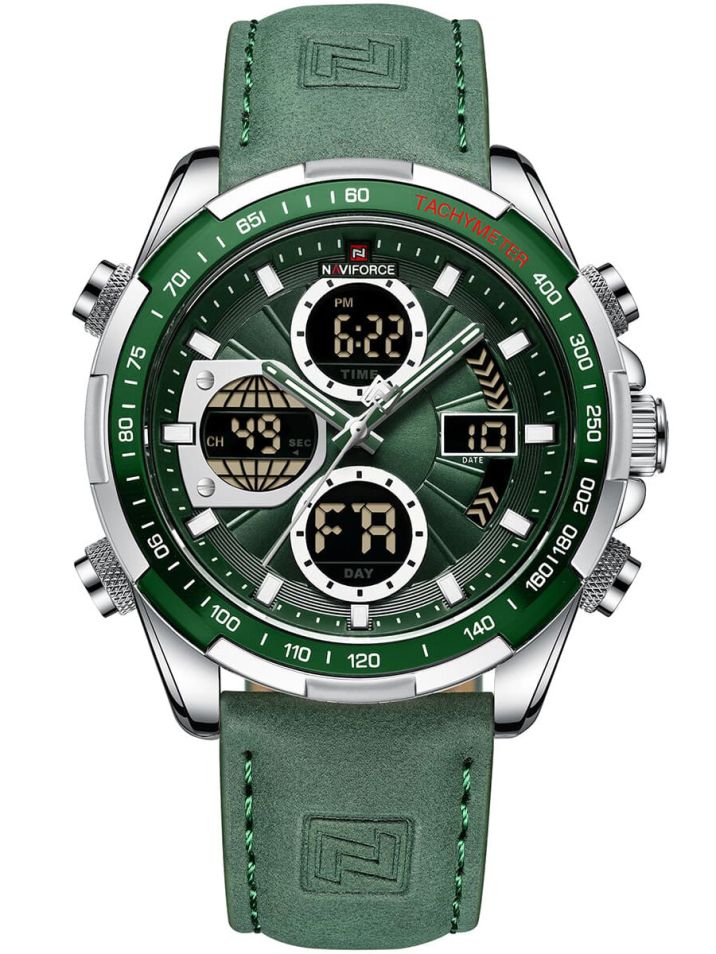 Naviforce Pánske analógové hodinky Ancecan zelená