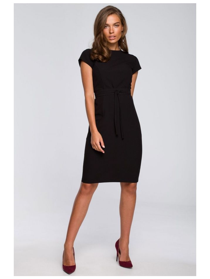 Stylove Dámske mini šaty Helaiflor S239 čierna