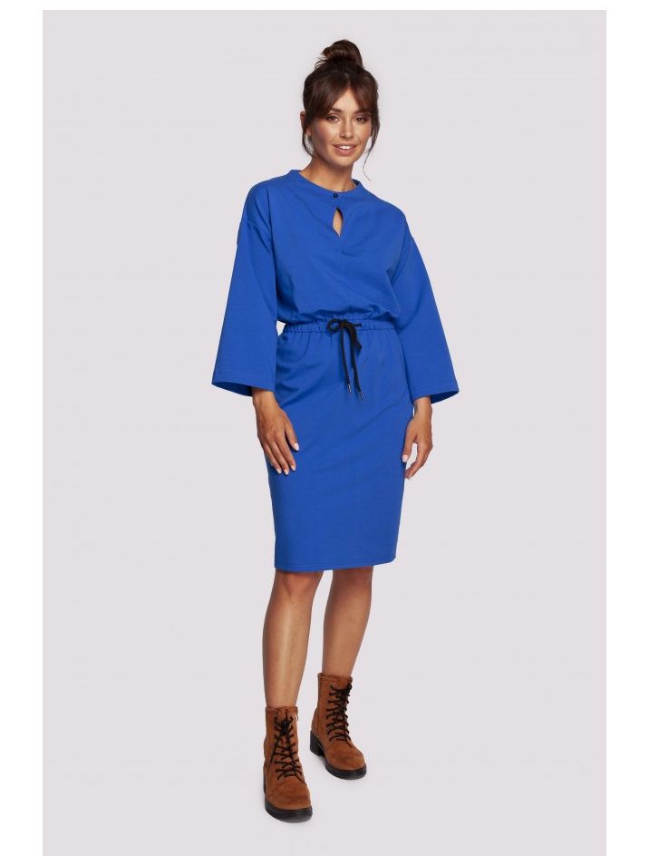 BeWear Dámske mini šaty Wangdak B234 kráľovsky modrá