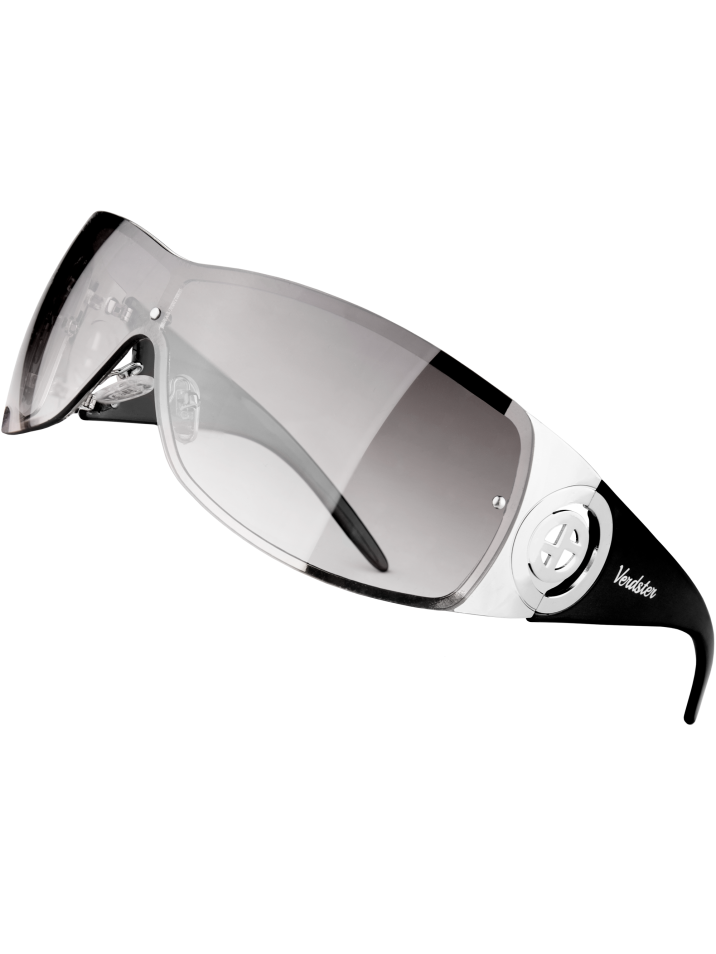 Verdster Slnečné okuliare Cosmo Jednoliate šedá sklíčka čierna