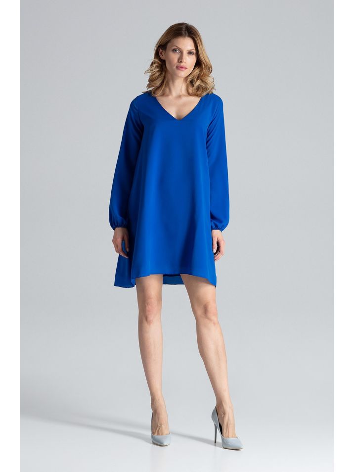 Figl Dámske spoločenské šaty Elyannin M566 nebesky modrá