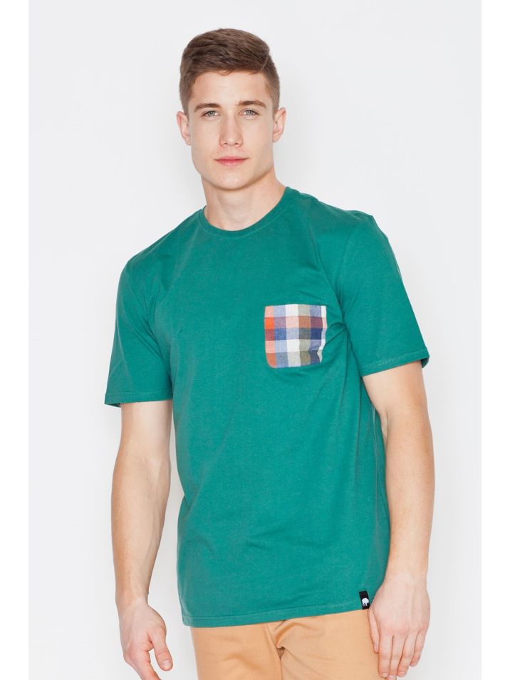 Visent Pánske tričko s krátkym rukávom Laolin V002 zelená