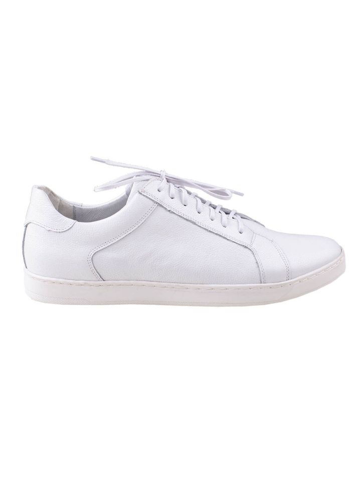 Mens Leather Trainers Shady White size 41