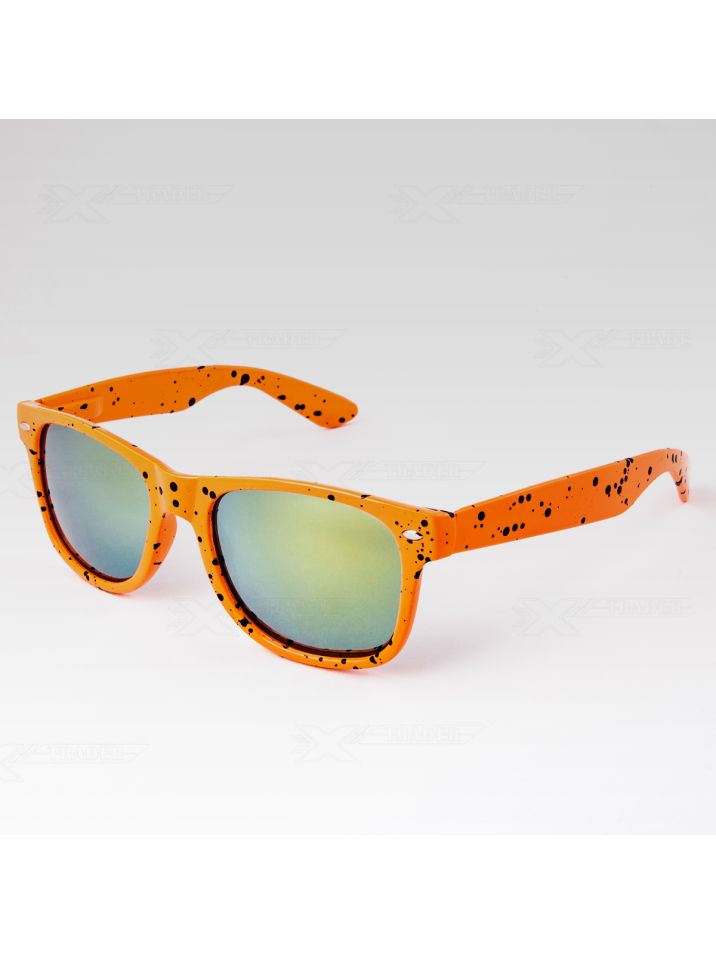 OEM slnečné okuliare Nerd kaňka oranžové so žltými okuliarmi