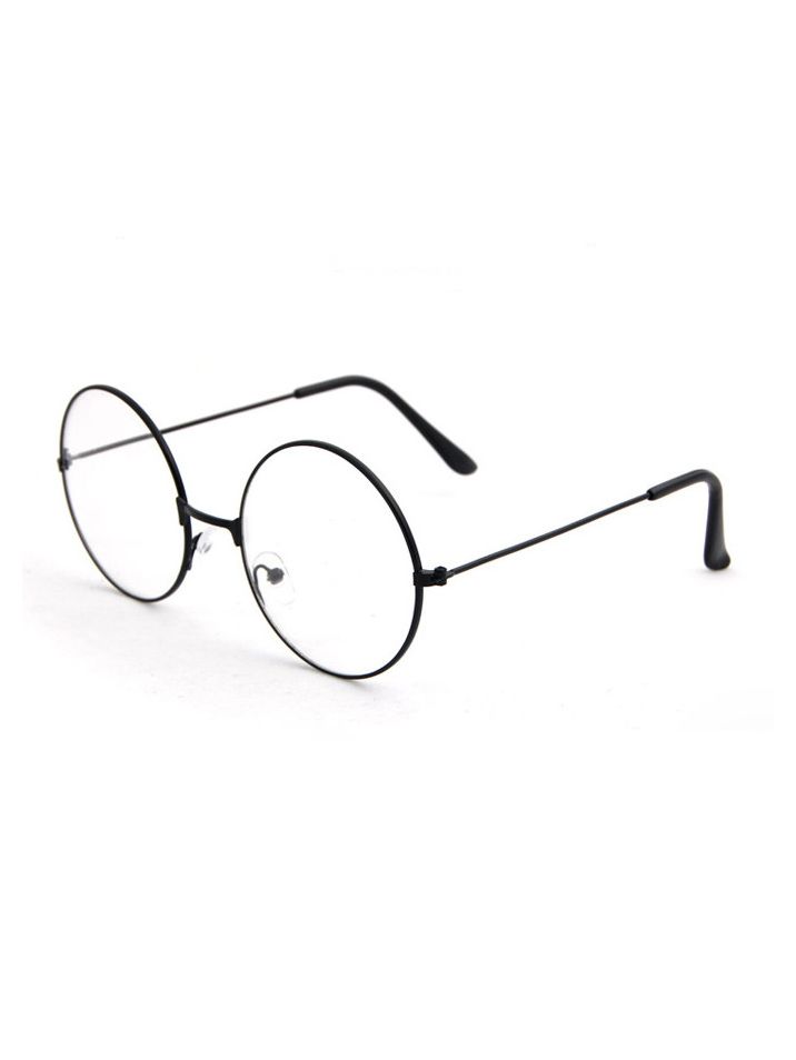 VeyRey slnečné okuliare číre Lennon Batten čierna