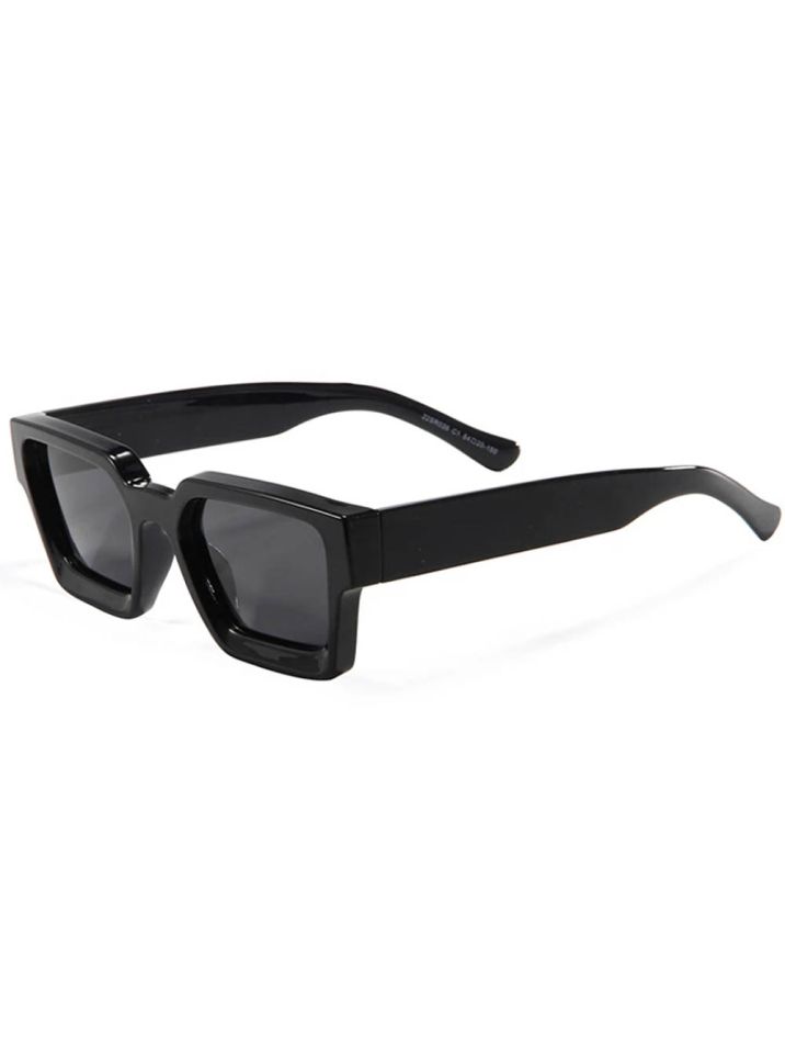 VeyRey hranaté polarizačné slnečné okuliare Gargoyle čierna skla