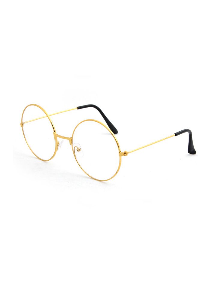 VeyRey slnečné okuliare číre Lennon Hahn zlatá