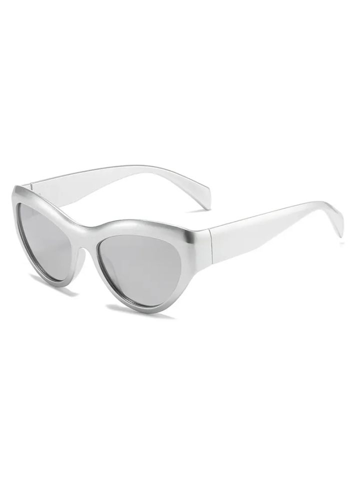 VeyRey slnečné okuliare Gimphrailius Steampunk Šedá sklíčka biela
