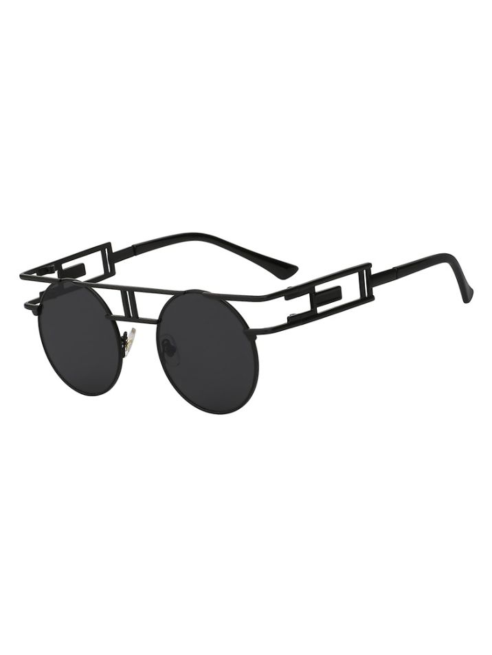 VeyRey slnečné okuliare Vethelthus Steampunk Čierna sklíčka