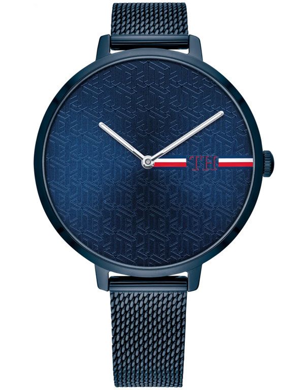 Tommy Hilfiger Dámske analógové hodinky Fu modrá svetlo